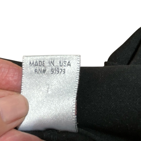 JW Black Maxi Length Shirt Dress / Long Line Blazer / Duster Sz L - Picture 8 of 10